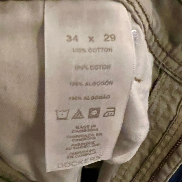 Wrangler Dri Fit Men’s pants sz 34/29 khaki, worn very little. Nice pants - Picture 2 of 6